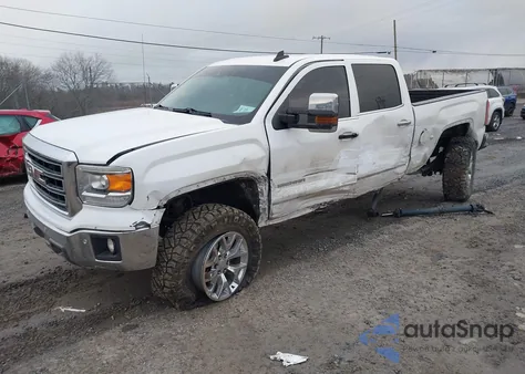 2015 GMC Sierra 1500 Slt из США, поврежденный, VIN 3GTU1VEC1FG111191